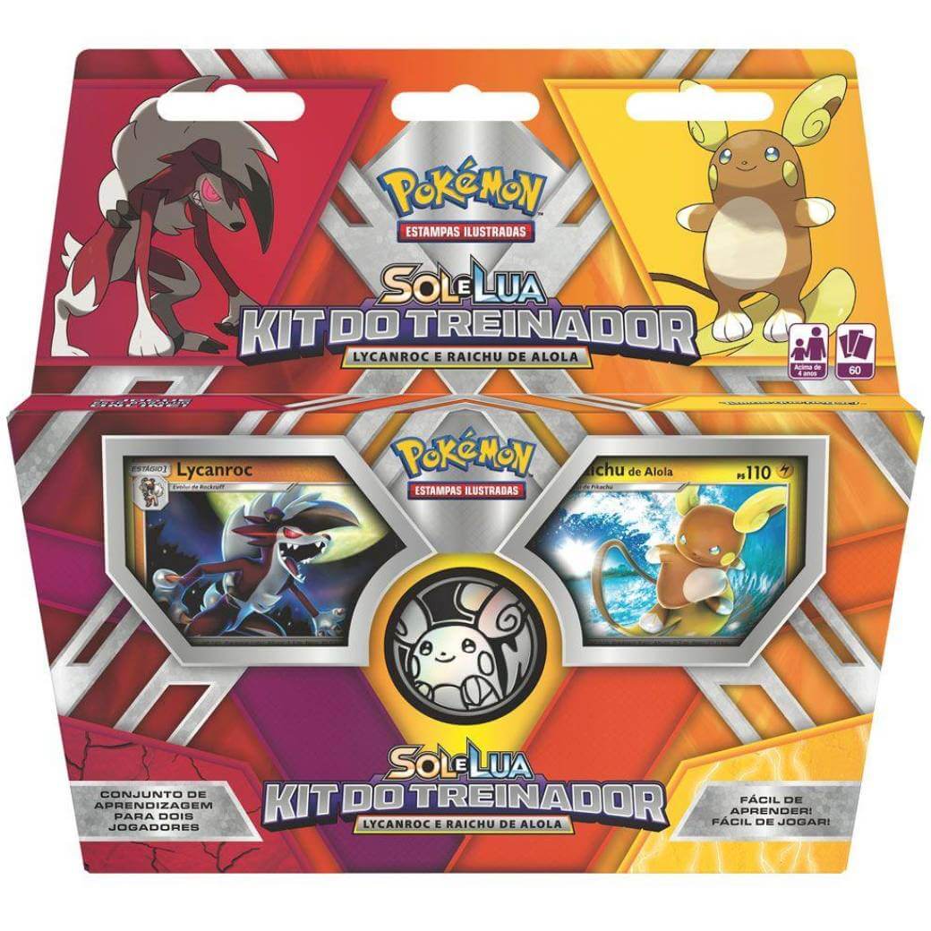 Starter Deck Chama Implacável - Pokémon TCG Sol e Lua 9: União de Aliados -  Deck&Box